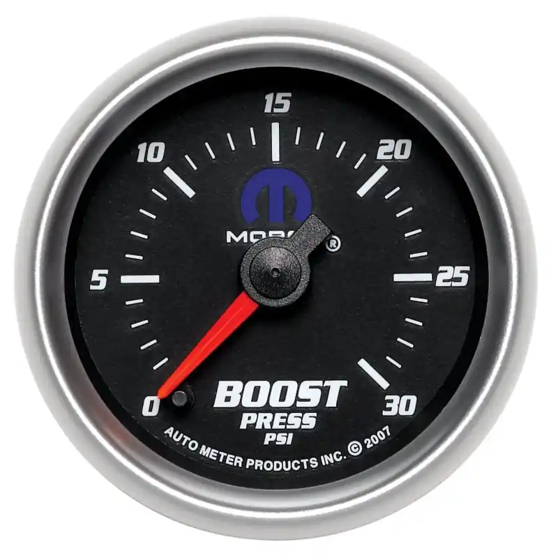 Autometer Mopar 52.4mm FSE 0-30 PSI Boost Gauge (ATM880020)