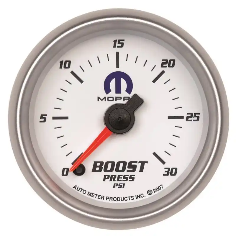 Autometer Mopar 52.4mm FSE 0-30 PSI Boost Gauge (ATM880034)