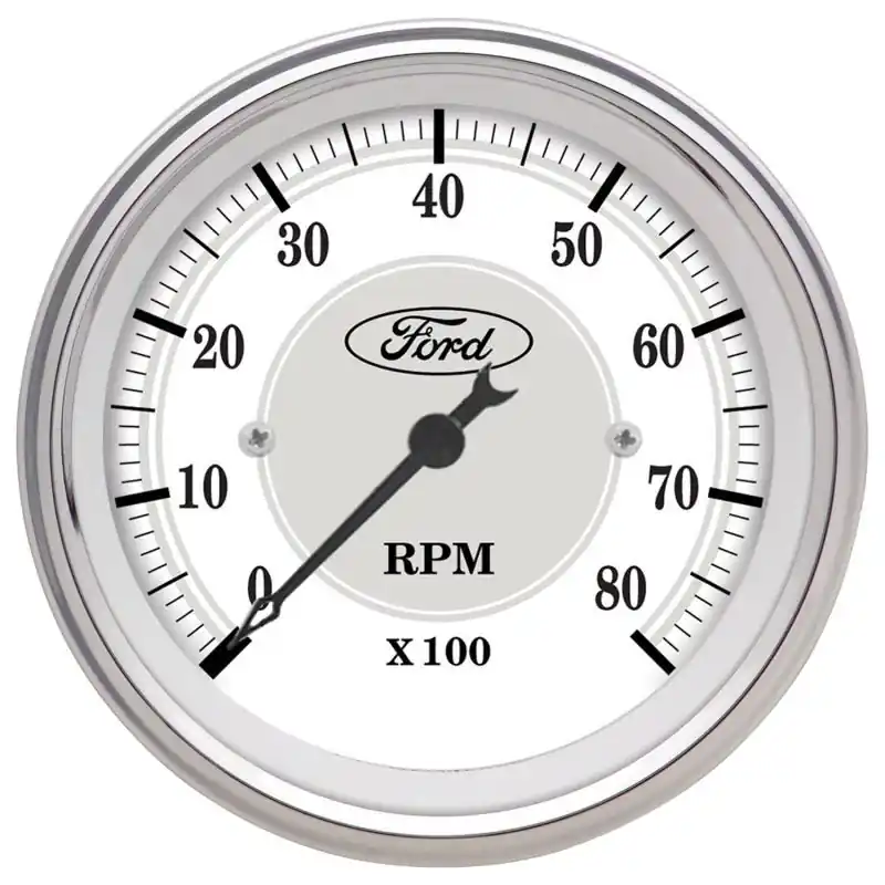 Autometer 3 1/8in In-Dash 8000 RPM Incandescent Flood Lit Tachometer (ATM880088)