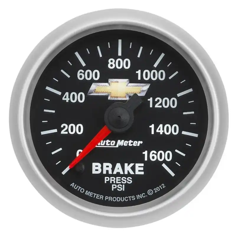 Autometer Performance Parts 52mm 0-1600 PSI Brake Pressure COPO Camaro Gauge Pack (ATM880450)