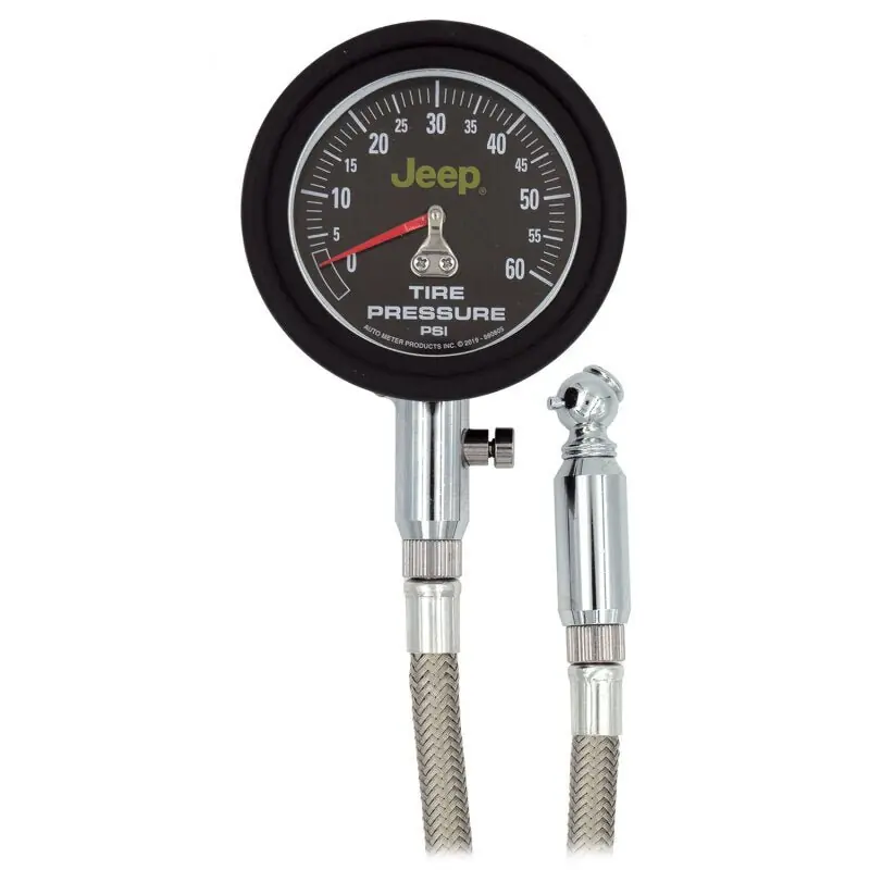 Autometer JEEP 0-60 PSI Analog Tire Pressure Gauge (ATM880805)