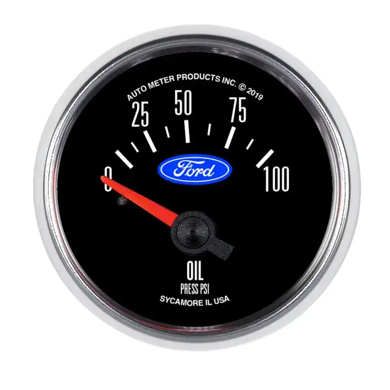 Autometer Ford 2-1/16in. 100 PSI Electric Oil Pressure Gauge (ATM880821)