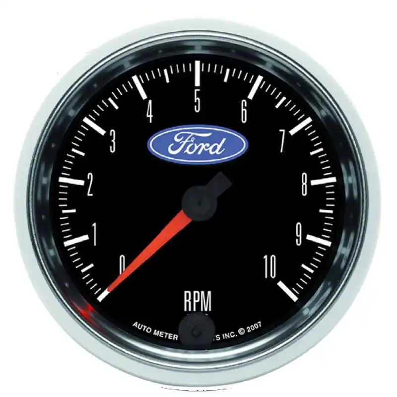 Autometer Ford 3-3/8in. 10K RPM In-Dash Tachometer Gauge (ATM880826)