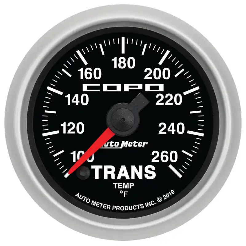 Autometer 52mm 100-260 Degree Digital Trans Temp Gauge Chevrolet COPO Camaro (ATM880877)