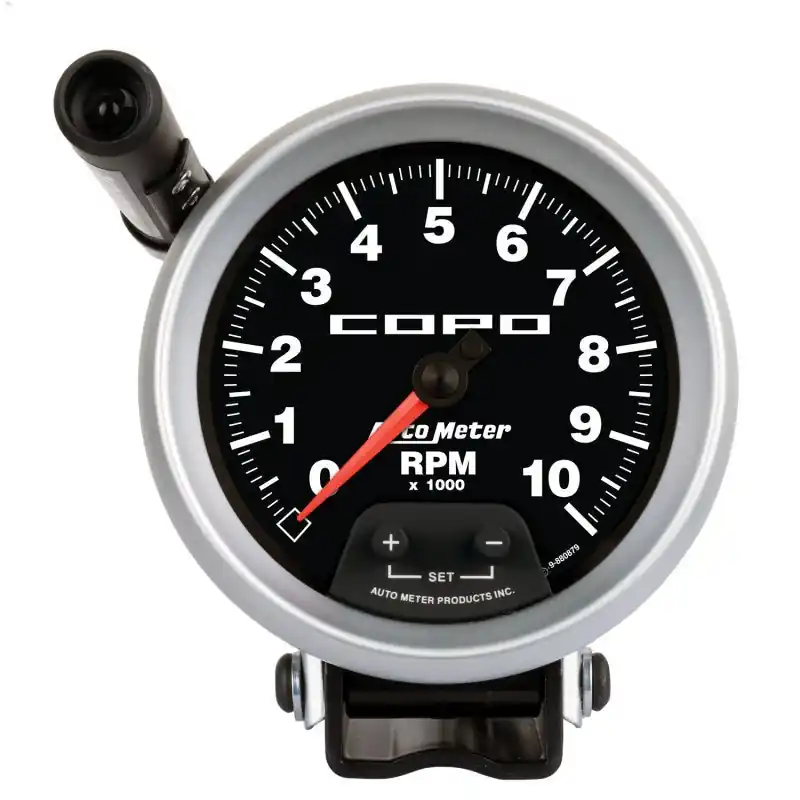 Autometer 3-3/4in 10K RPM Pedestal w/Ext. Quick-Lite Gauge Chevrolet COPO Camaro (ATM880879)