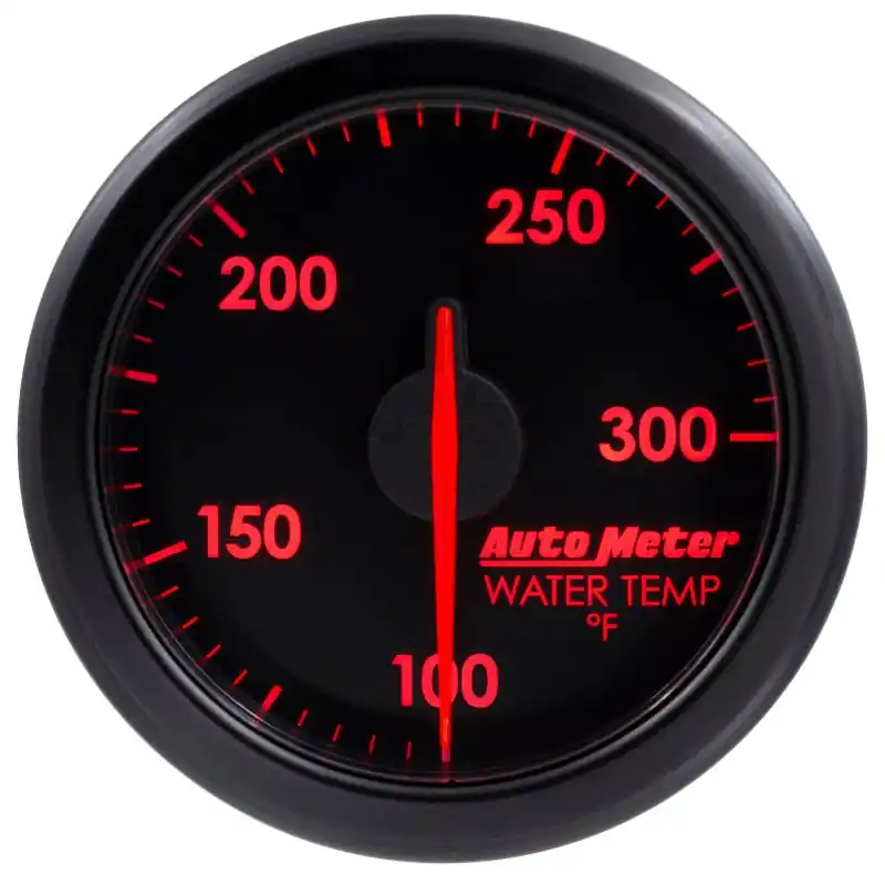 Autometer Airdrive 2-1/6in Water Temperature Gauge 100-300 Degrees F - Black (ATM9154-T)