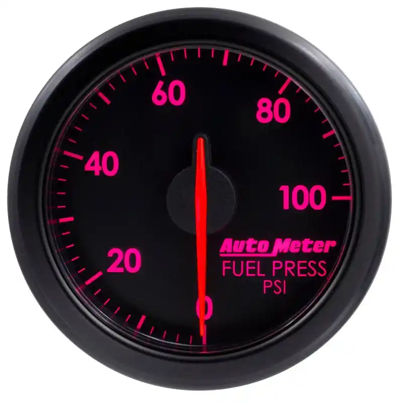 Autometer Airdrive 2-1/6in Fuel Pressure Gauge 0-100 PSI - Black (ATM9171-T)