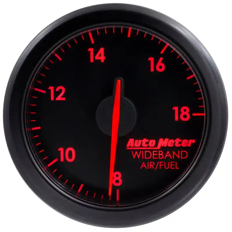 Autometer Airdrive 2-1/6in Wideband Air / Fuel Gauge 10:1-17:1 ARF Range - Black (ATM9178-T)