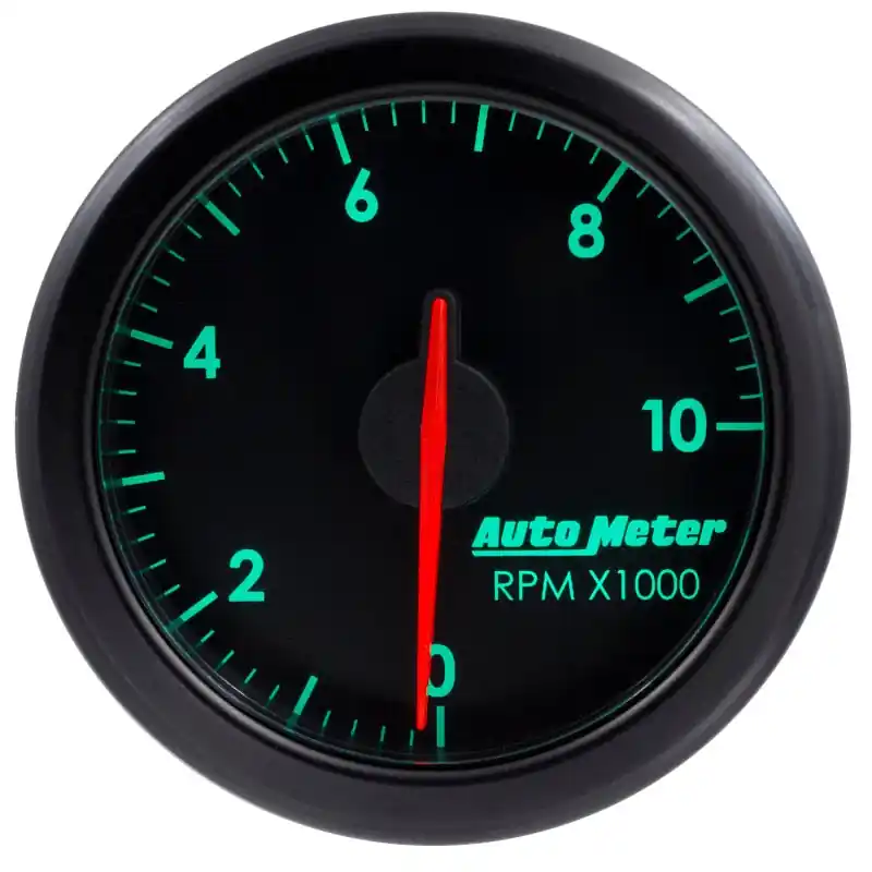 Autometer Airdrive 2-1/6in Tachometer Gauge 0-10K RMP - Black (ATM9197-T)