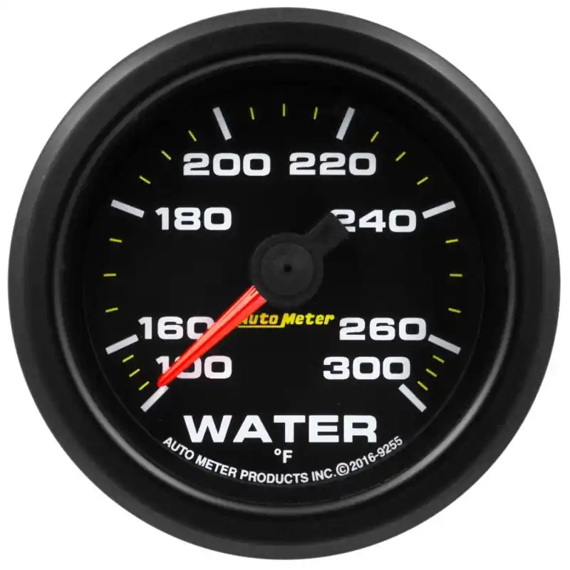 Autometer Extreme Environment 2-1/16in 100-300 Deg Water Temp Gauge Stepper Motor w/Peak & Warn (ATM9255)