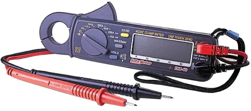 AutoMeter Ac/Dc Current Clamp Meter (ATMDM-40)