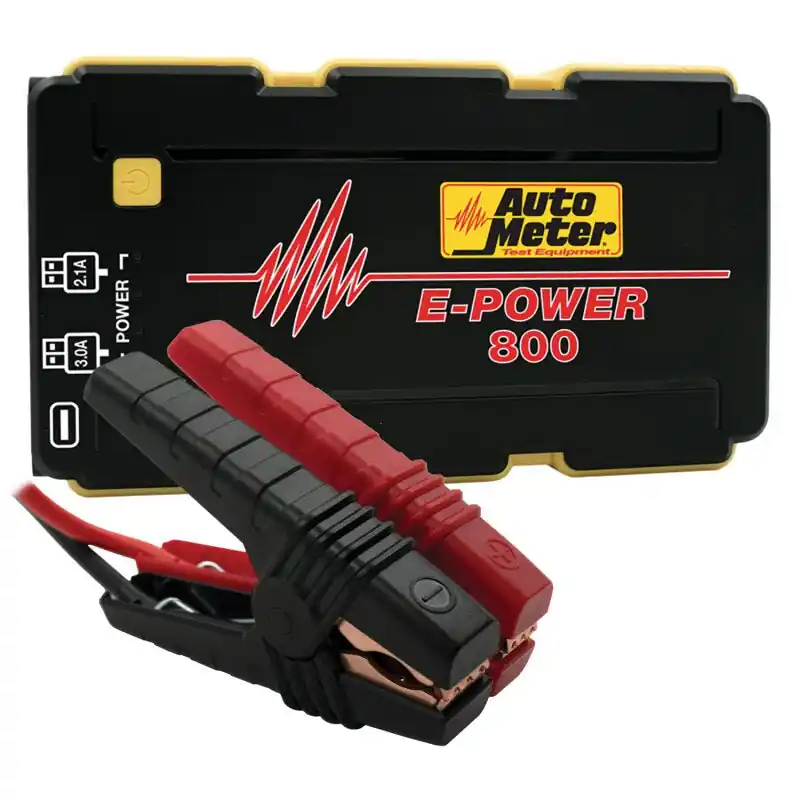 Autometer Jump Starter 12V Emergency Battery Pack 800A Peak/2220 MAH (ATMEP-800)