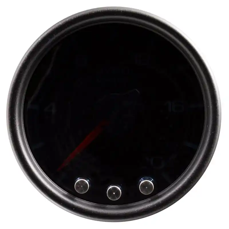 Autometer Spek-Pro Gauge Pyro. (Egt) 2 1/16in 2000f Stepper Motor W/Peak & Warn Blk/Smoke/Blk (ATMP31052)