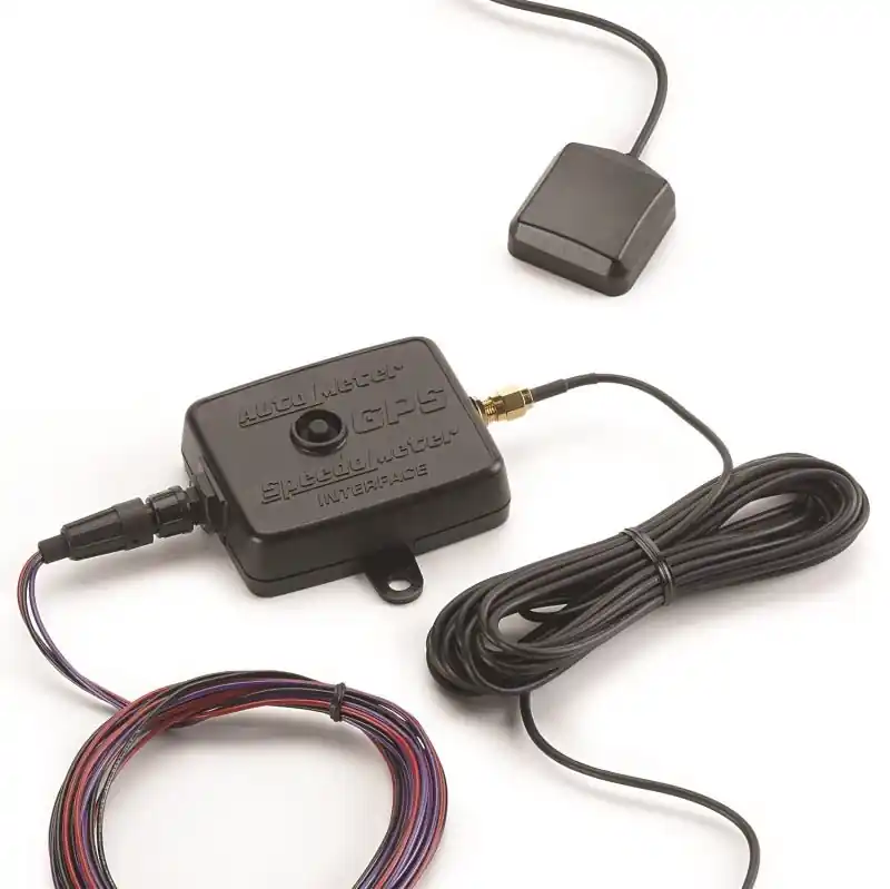 Autometer Stack Instruments 10HZ Frequency Output w/ Module & Antenna GPS Ground Speed Kit - Black (ATMST269589)