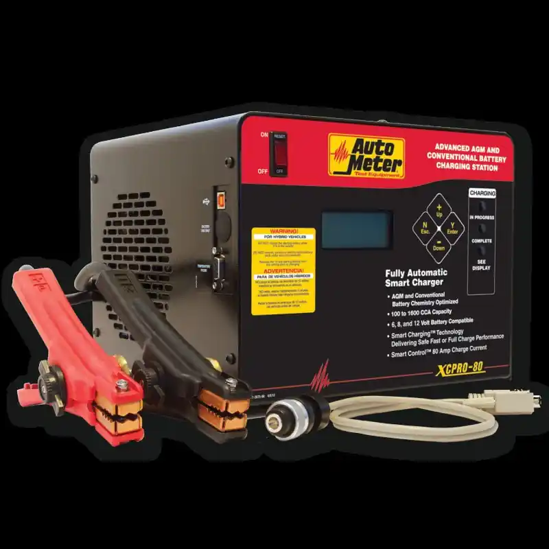 Autometer AGM Optimized Fast Charger (ATMXCPRO-80)