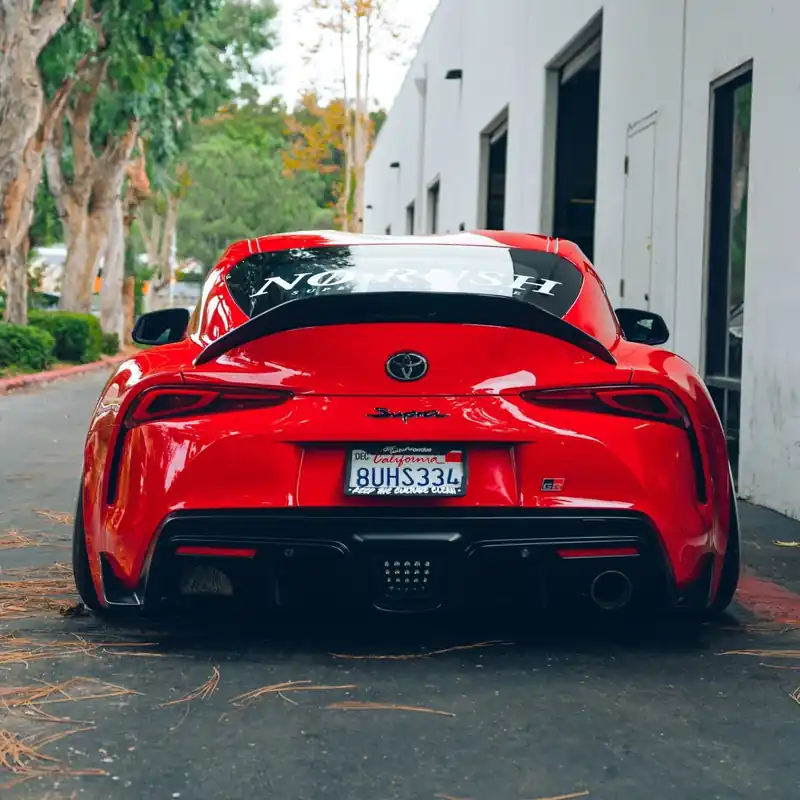 Street Hunter MK5 Supra "High Kick" Rear Lip Spoiler