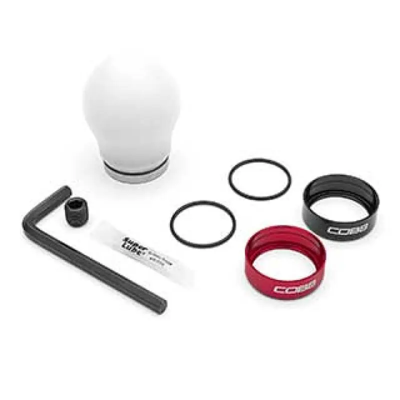 COBB 04-23 Volkswagen Golf GTI / 14-24 Volkswagen Golf R Weighted Shift Knob - White (COBB2V1360-W)