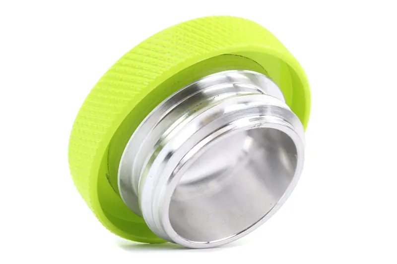 PERRIN 02-21 Subaru WRX / 2022 BRZ & GR86 / 04-21 STI / 00-18 Forester XT Oil Fill Cap - Neon Yellow (PERPSP-ENG-711NY)