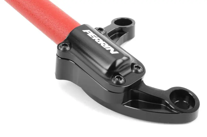 PERRIN 02-07 Subaru Impreza (WRX/STi/RS/2.5i) / 04-08 Forester Front Strut Brace - Red (PERPSP-SUS-052RD)