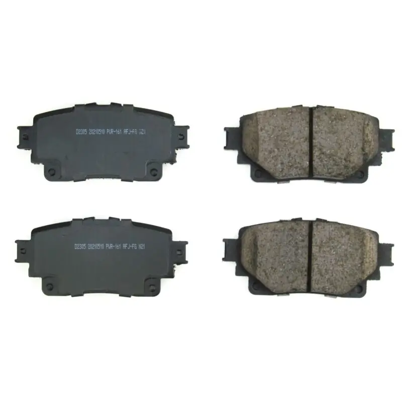 Power Stop 20-21 Toyota Highlander Rear Z16 Evo Ceramic Brake Pads (PSB16-2305)
