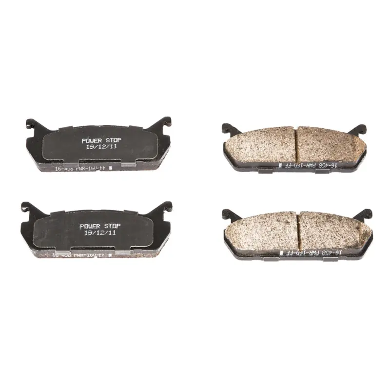 Power Stop 91-96 Ford Escort Rear Z16 Evolution Ceramic Brake Pads (PSB16-458)