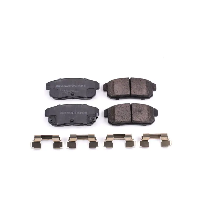 Power Stop 04-11 Mazda RX-8 Rear Z17 Evolution Ceramic Brake Pads w/Hardware (PSB17-1008)