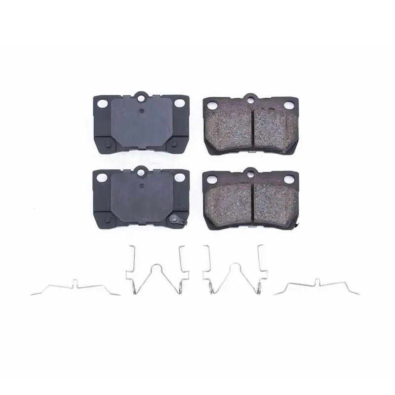 Power Stop 2006 Lexus GS300 Rear Z17 Evolution Ceramic Brake Pads w/Hardware (PSB17-1113)
