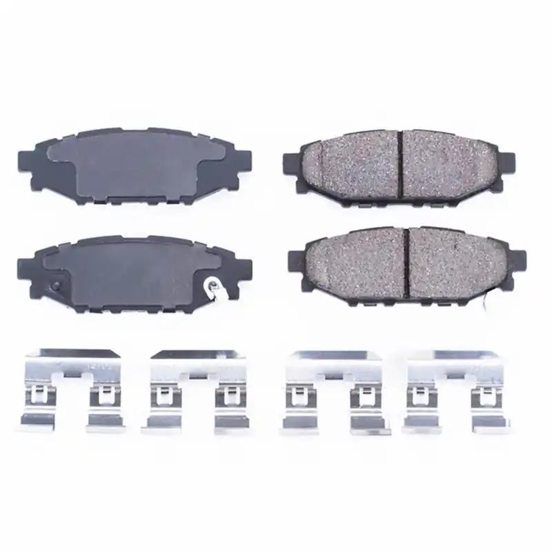 Power Stop 13-16 Subaru BRZ Rear Z17 Evolution Ceramic Brake Pads w/Hardware (PSB17-1114)