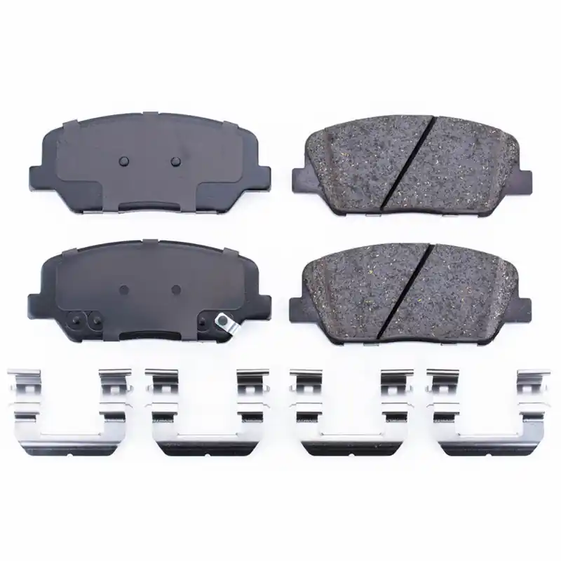 Power Stop 10-16 Hyundai Genesis Coupe Front Z17 Evolution Ceramic Brake Pads w/Hardware (PSB17-1413)