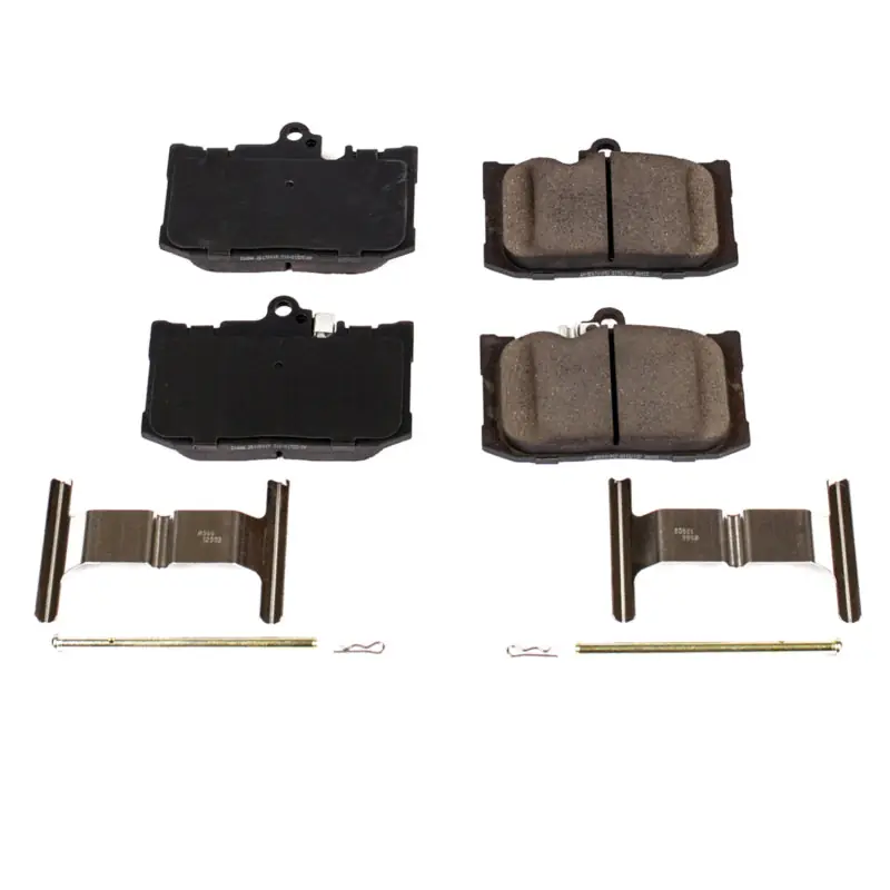 Power Stop 16-17 Lexus GS200t Front Z17 Evolution Ceramic Brake Pads w/Hardware (PSB17-1686)