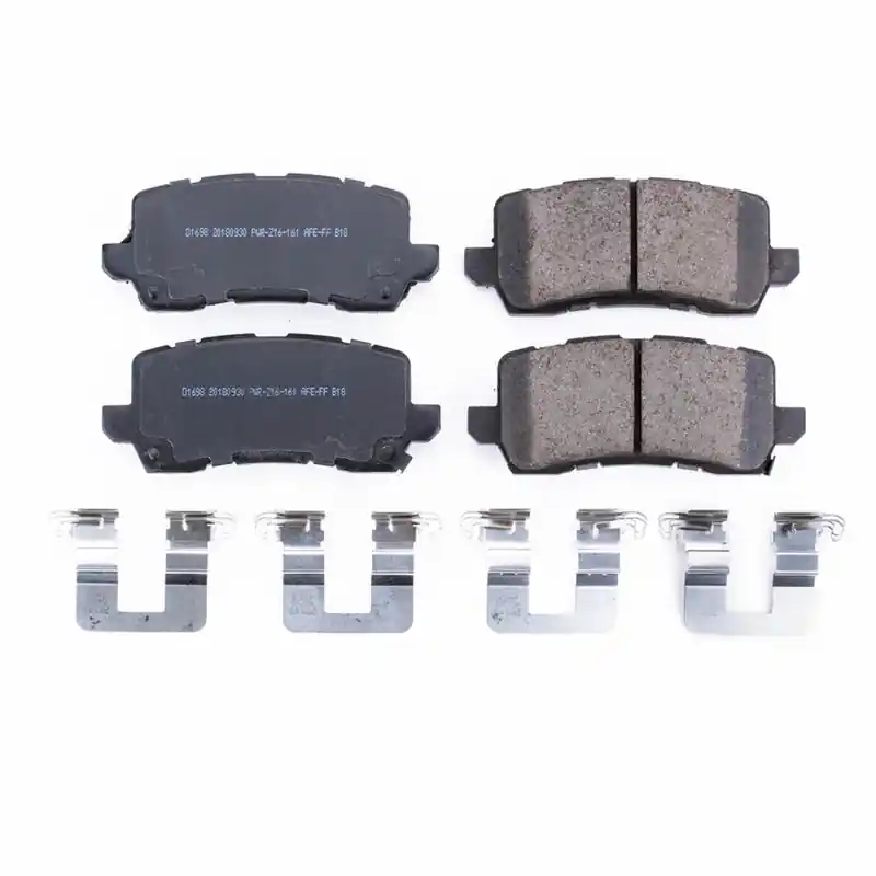 Power Stop 17-19 Acura MDX Rear Z17 Evolution Ceramic Brake Pads w/Hardware (PSB17-1698)