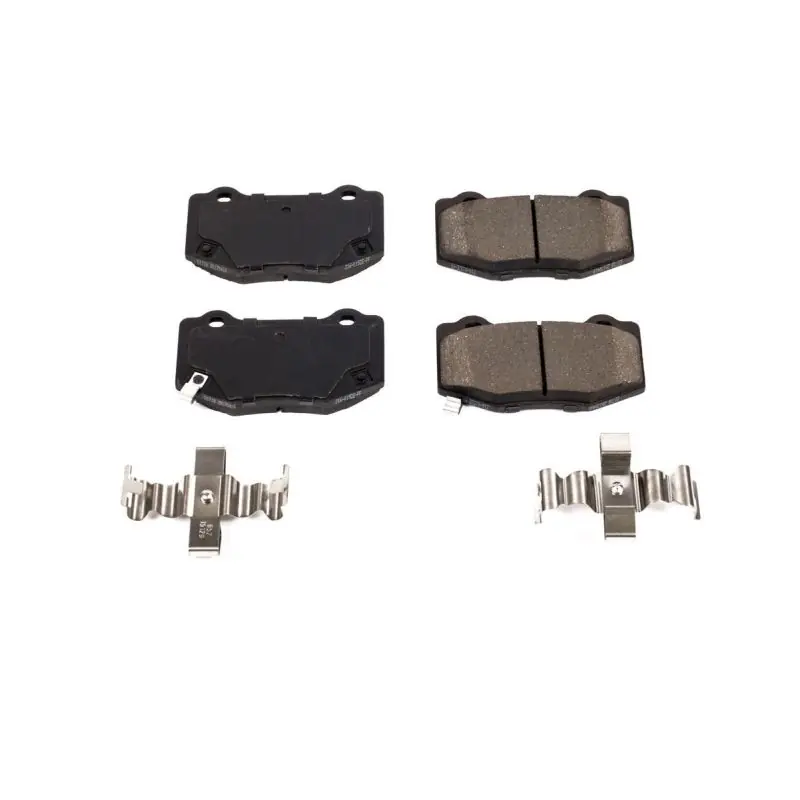Power Stop 16-19 Cadillac ATS Rear Z17 Evolution Ceramic Brake Pads w/Hardware (PSB17-1718)
