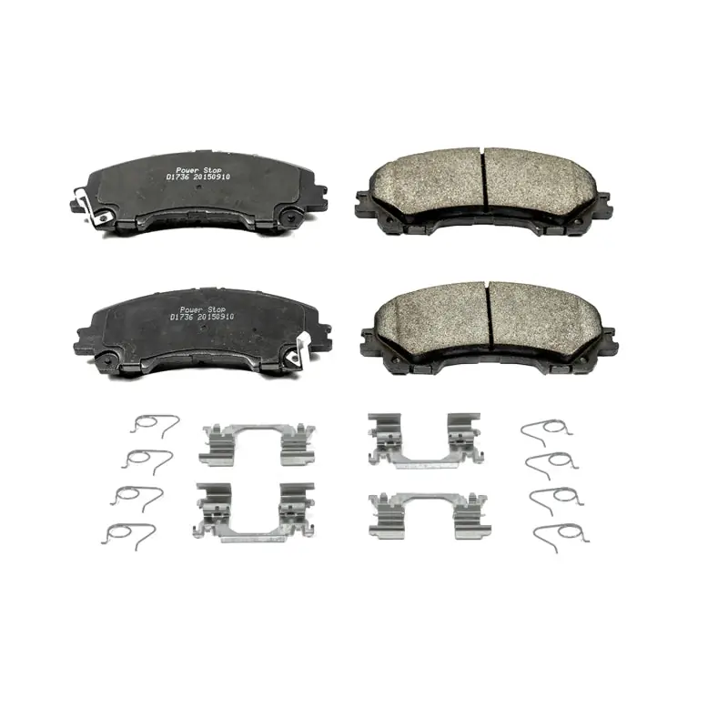 Power Stop 14-19 Infiniti Q50 Front Z17 Evolution Ceramic Brake Pads w/Hardware (PSB17-1736)