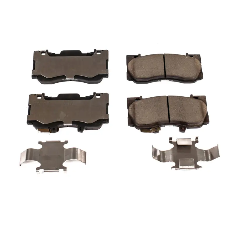 Power Stop 15-19 Ford Mustang Front Z17 Evolution Ceramic Brake Pads w/Hardware (PSB17-1784)