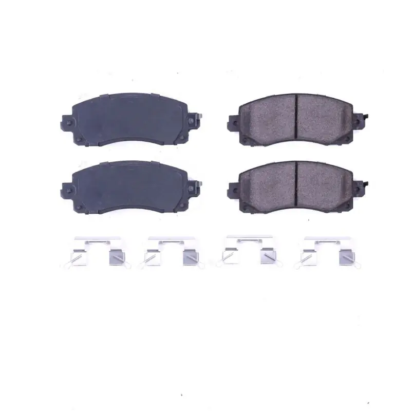 Power Stop 18-19 Subaru Crosstrek Front Z17 Evolution Ceramic Brake Pads w/Hardware (PSB17-2045)