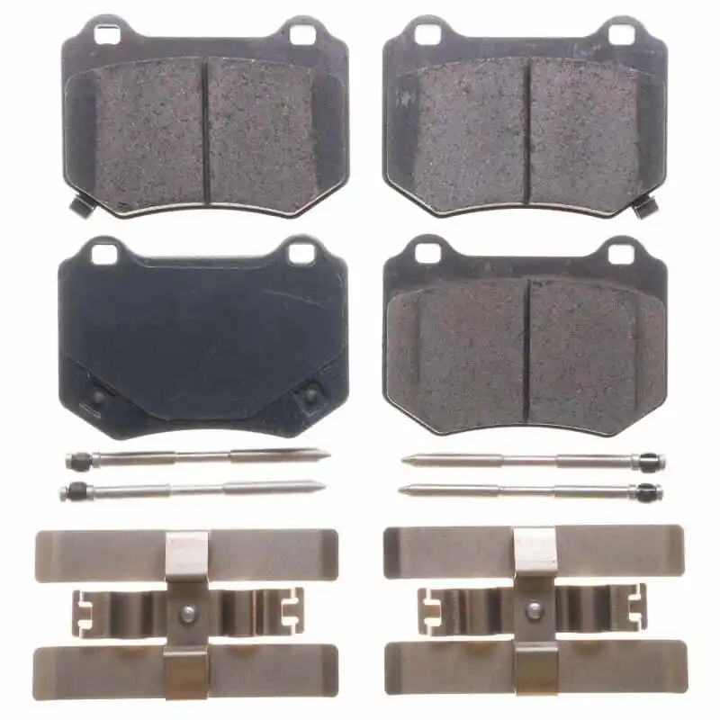 Power Stop 18-19 Subaru WRX STi Rear Z17 Evolution Ceramic Brake Pads w/Hardware (PSB17-2118)