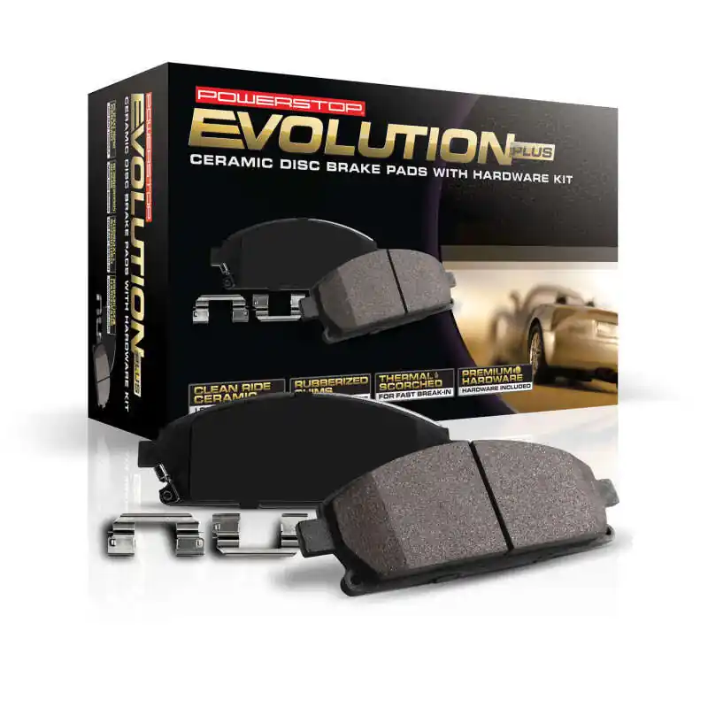 Power Stop 20-21 BMW X6 Front Z17 Evo Ceramic Brake Pad w/Hardware (PSB17-2155)