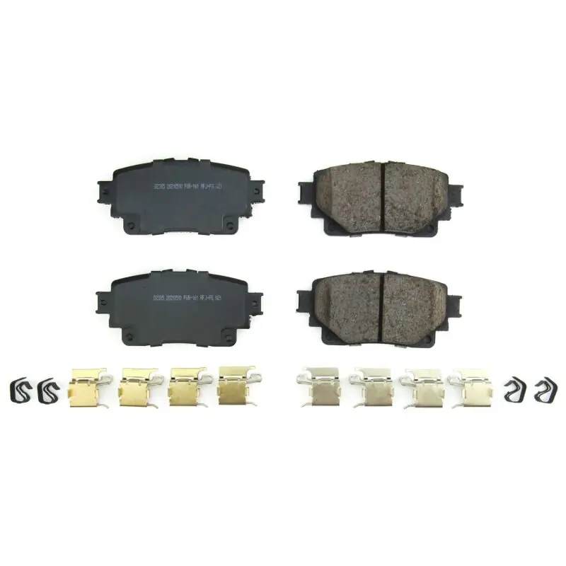 Power Stop 20-21 Toyota Highlander Rear Z17 Evo Ceramic Brake Pads w/Hardware (PSB17-2305)