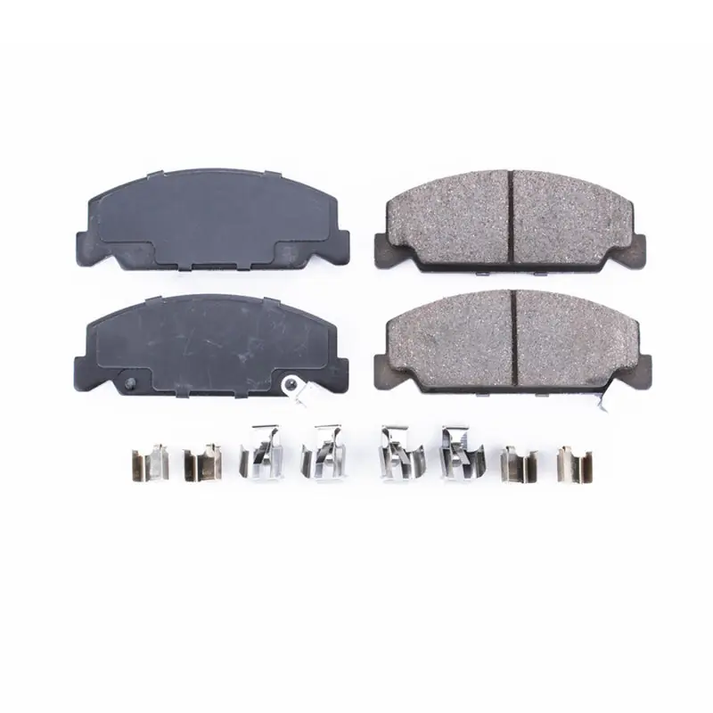 Power Stop 90-00 Honda Civic Front Z17 Evolution Ceramic Brake Pads w/Hardware (PSB17-273)