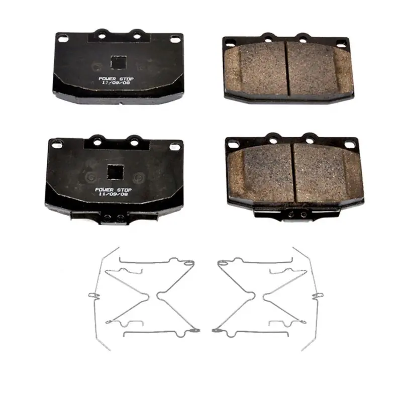 Power Stop 86-91 Mazda RX-7 Front Z17 Evolution Ceramic Brake Pads w/Hardware (PSB17-331)
