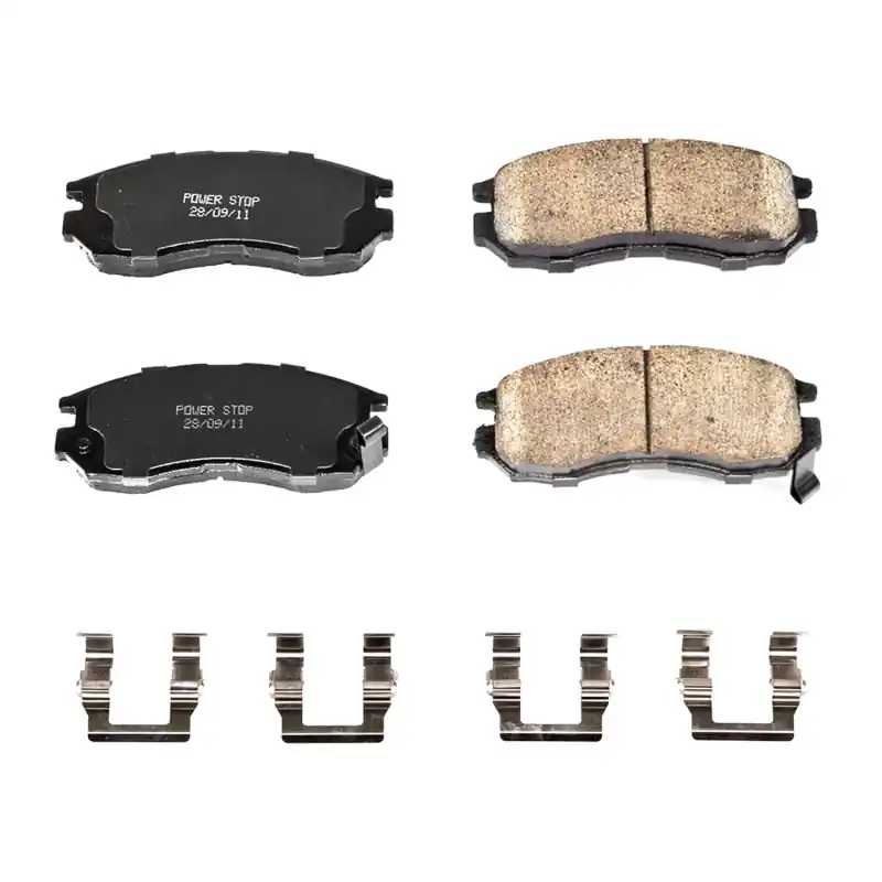 Power Stop 95-05 Chrysler Sebring Front Z17 Evolution Ceramic Brake Pads w/Hardware (PSB17-484)