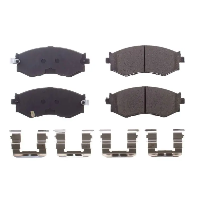 Power Stop 91-96 Infiniti G20 Front Z17 Evo Ceramic Brake Pad w/Hardware (PSB17-485)