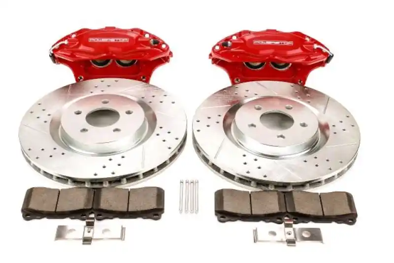 Power Stop 05-14 Ford Mustang Front Big Brake Conversion Kit (PSBBBK-MUST-001R)