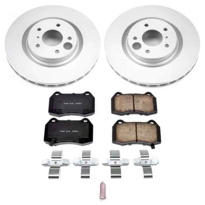 Power Stop 03-04 Infiniti G35 Front Z17 Evolution Geomet Coated Brake Kit (PSBCRK104)