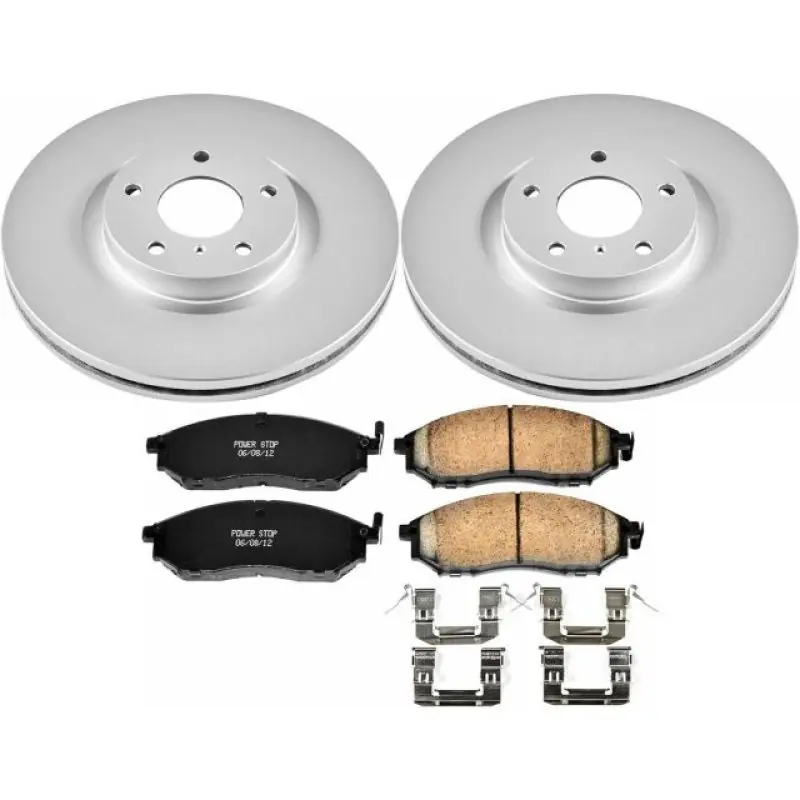 Power Stop 08-12 Infiniti EX35 Front Z17 Evolution Geomet Coated Brake Kit (PSBCRK112)