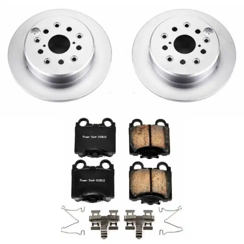 Power Stop 98-05 Lexus GS300 Rear Z17 Evolution Geomet Coated Brake Kit (PSBCRK1149)