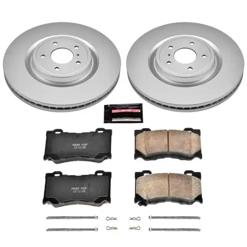 Power Stop 09-13 Infiniti FX50 Front Z17 Evolution Geomet Coated Brake Kit (PSBCRK2915)