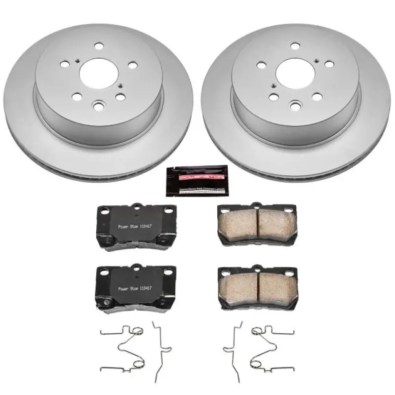 Power Stop 2006 Lexus GS300 Rear Z17 Evolution Geomet Coated Brake Kit (PSBCRK2977)
