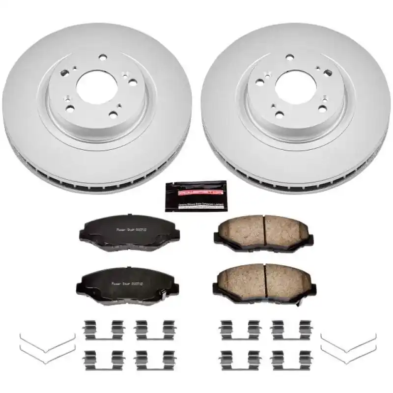 Power Stop 13-15 Acura ILX Front Z17 Evolution Geomet Coated Brake Kit (PSBCRK3055)