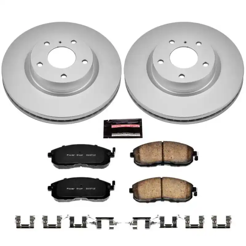 Power Stop 03-05 Infiniti G35 Front Z17 Evolution Geomet Coated Brake Kit (PSBCRK3140)